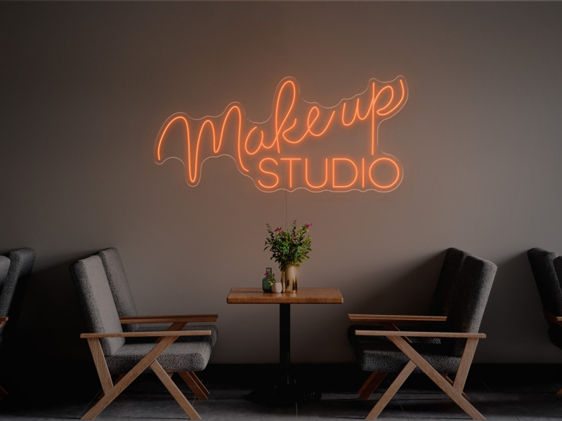 Studio de Maquillage-Signe lumineux au néon LED